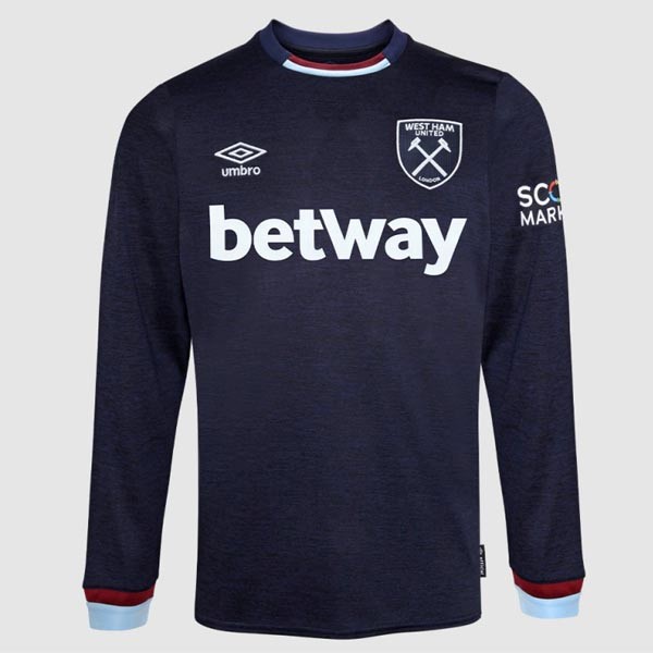 Tailandia Camiseta West Ham United 3ª ML 2021 2022